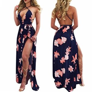 DesirePath Women’s Sexy Casual Maxi Dress