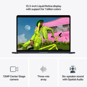 15-inch MacBook Air - Apple M5 chip with 10-core CPU and 10-core GPU