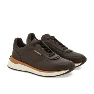 Ferragamo calfskin leather sneakers