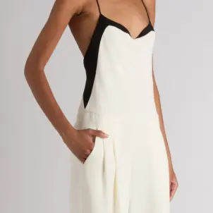 Double Georgette Stretch Camisole Jumpsuit