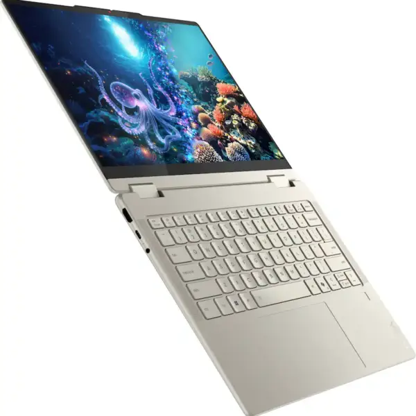 Lenovo - Yoga 7 2-in-1 - Copilot+ PC - 14" 2K OLED Touchscreen Laptop - AMD Ryzen AI 5 340 2025
