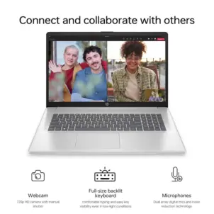 HP - 17.3" HD+ Touchscreen Laptop - Intel Core Ultra 5 225U - 32GB RAM - 2TB SSD