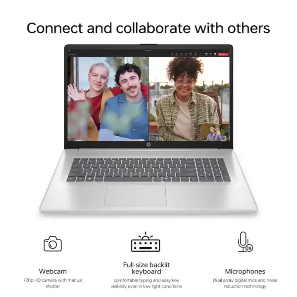 HP - 17.3" HD+ Touchscreen Laptop - Intel Core Ultra 5 225U - 32GB RAM - 2TB SSD