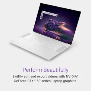 Dell - Premium 16.3" 4K OLED Touchscreen Laptop - Intel Core Ultra 7 255H - 32GB Memory