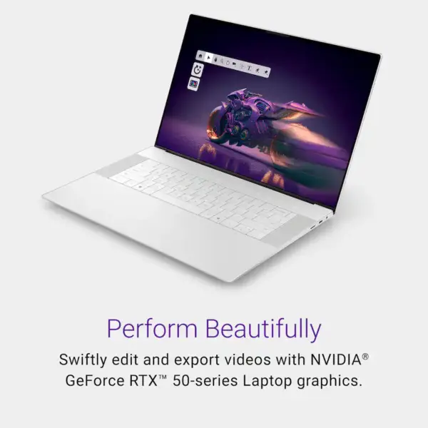 Dell - Premium 16.3" 4K OLED Touchscreen Laptop - Intel Core Ultra 7 255H - 32GB Memory
