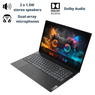 Lenovo - V15 15.6" FHD Laptop - AMD Ryzen 5 7430U with 40GB RAM