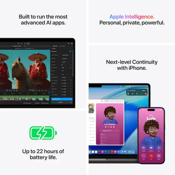 14-inch MacBook Pro - Apple M5 Pro chip with 18-core CPU and 20-core GPU - 24GB Memory