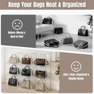 Pack Purse Organizer for Closet