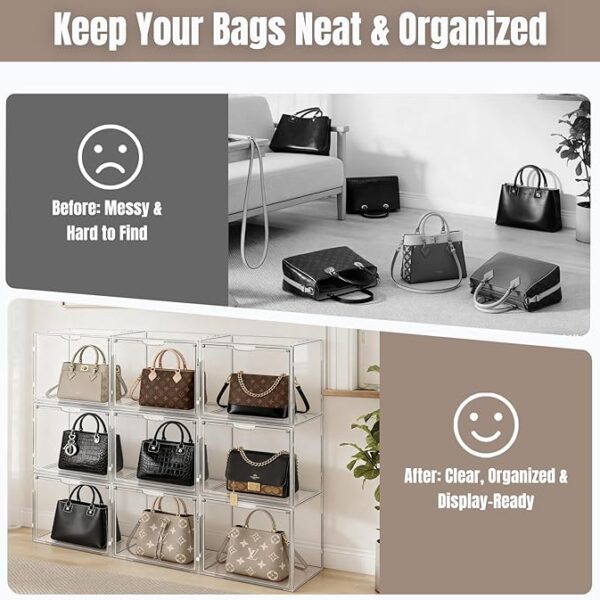 Pack Purse Organizer for Closet