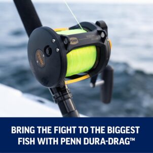 Penn Squall II Lever Drag 2 Speed Conventional Fishing Reel