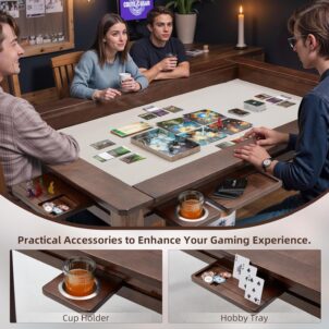 Solid Wood Board Game Table