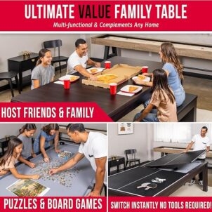 GoSports 3 in 1 Pool, Dining