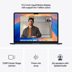 Apple - MacBook Air 15-inch Laptop - Apple M4 chip Built for Apple Intelligence