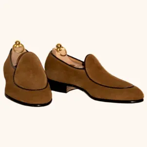 Snuff Suede Loafers