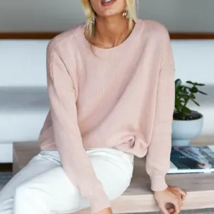 Carolyn Sweater - Muted Clay Organic