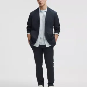 New Venture Button-Front Blazer