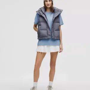 Wunder Puff 600-Down-Fill Cropped Vest