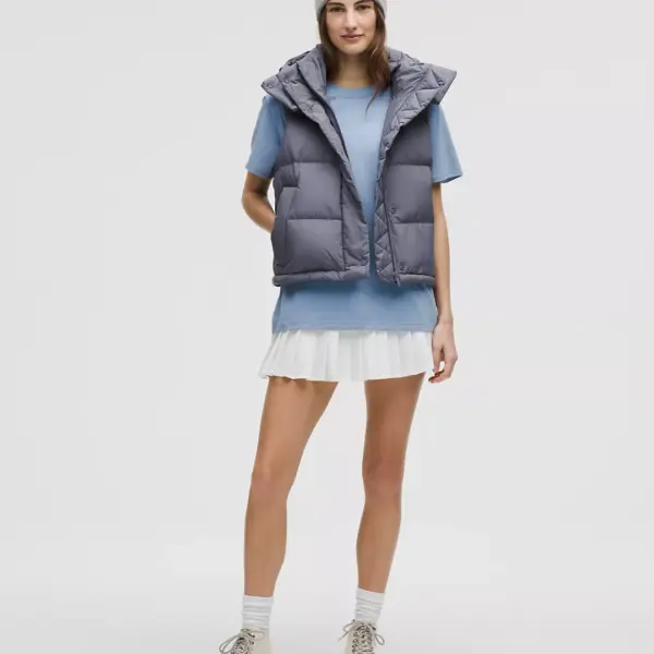 Wunder Puff 600-Down-Fill Cropped Vest