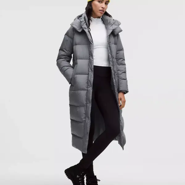 Women's Wunder Puff 600-Down-Fill Long Jacket