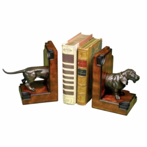 Dachshund Bookends