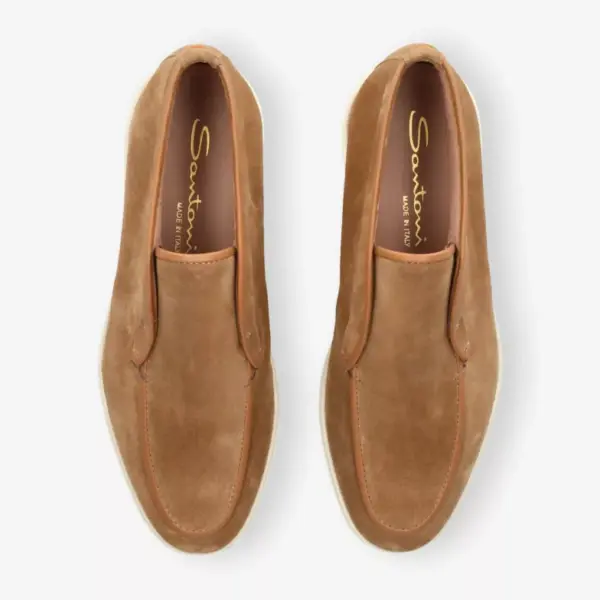 SANTONI Shan Suede Desert Boots