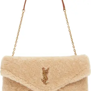 Cassandre Genuine Shearling Shoulder Bag