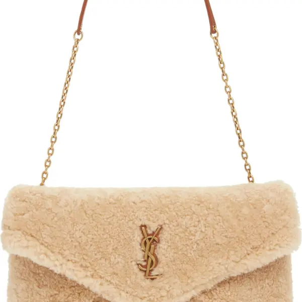 Cassandre Genuine Shearling Shoulder Bag