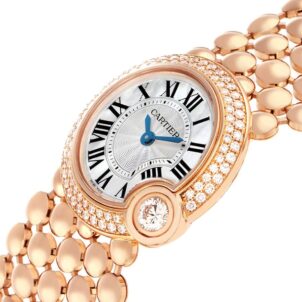 Cartier Ballon Blanc 24 Rose Gold Diamond MOP