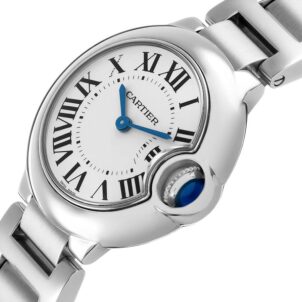 Cartier Ballon Bleu 29 Steel Silver Dial