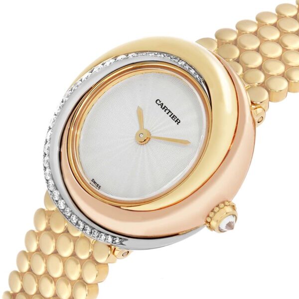 Cartier Trinity White Yellow Rose Gold Diamond