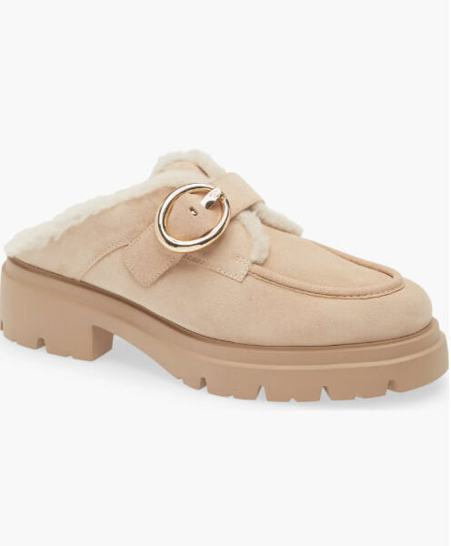 Benni Genuine Shearling Mule (Women) Stuart Weitzman