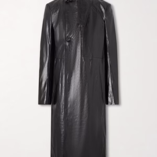 RICK OWENS Mastodon Leather Trench Coat