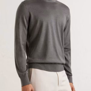 ZEGNA Cashmere and Silk-Blend Sweater