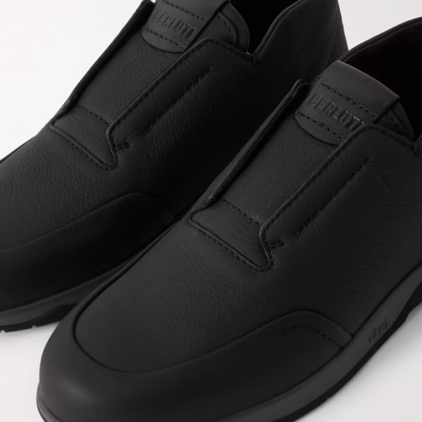 BERLUTI Échappée Leather Slip-On Desert Boots