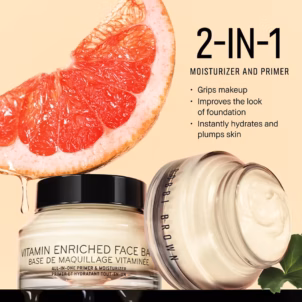 Vitamin Enriched Face Base Moisturizer & Primer with Vitamin C + Hyaluronic Acid
