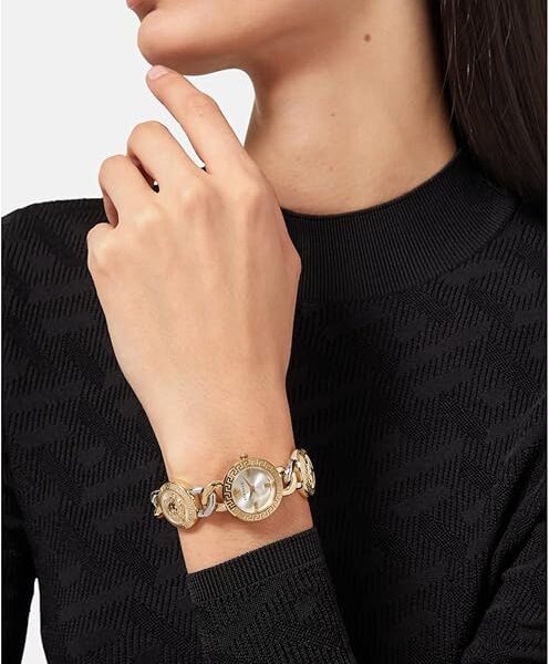 Versace Stud Icon Collection Luxury Womens Watch Timepiece