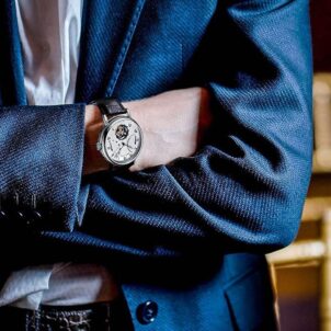 Tourbillon Business Men's Mechanical Wristwatch Heritage Series