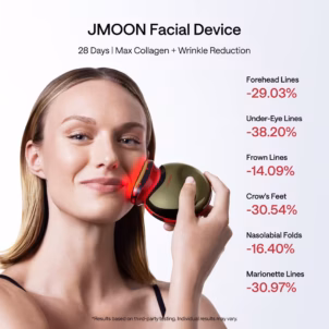 JMOON Microcurrent & LED Facial Toning Device