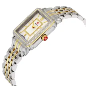 Michele Women's Deco II Mid Two-Toned Diamond