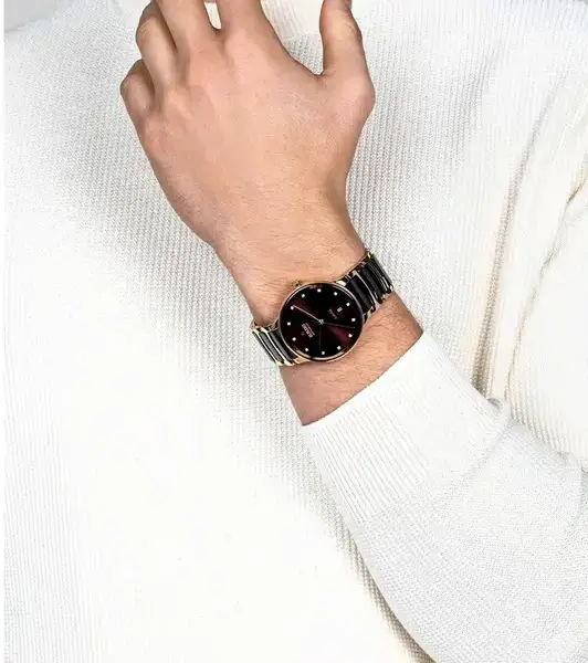 Centrix Diamond Ceramic Bracelet Watch