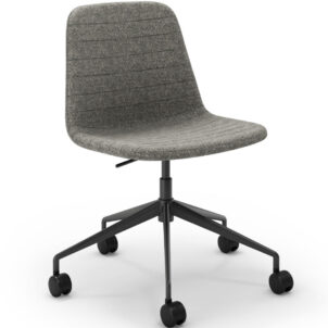 Element Contract Bree 5 Star Felt Upholstered Conference Task Chair