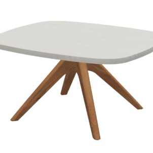 Global Drift 31"W x 26"D x 16"H Oval Laminate Top Occasional Table