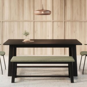 KFI Midtown 84"W x 42"D Cafe Height Thermally Fused Laminate Table