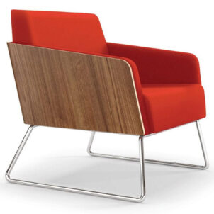 KI Lyra Contemporary Lounge Chair