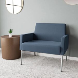 Lesro Mystic Lounge Collection 750 lb. Capacity Bariatric Guest Chair