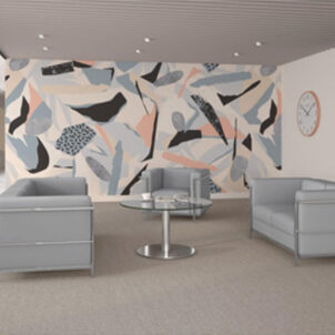 Office Source Madison Collection Antimicrobial Sofa