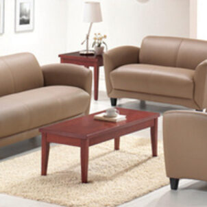 Office Source Manhattan Collection Leather Sofa