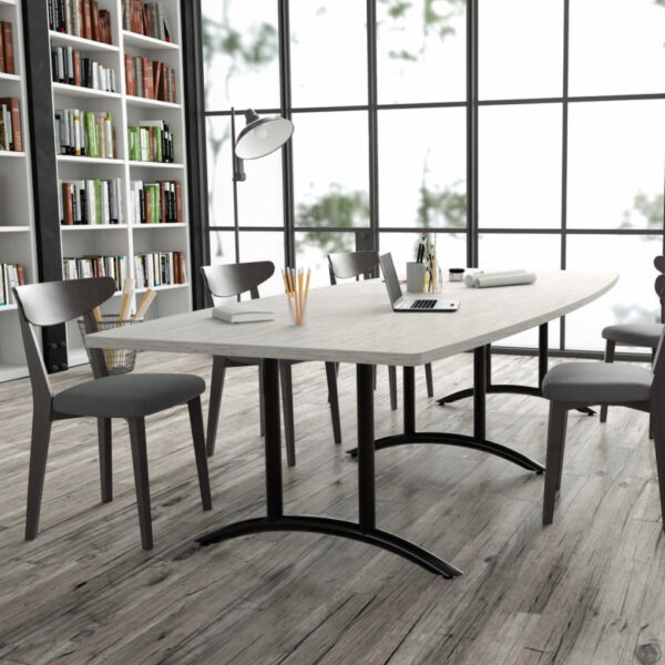 Special-T Oscar Collection Large Boat Shaped Boardroom Table