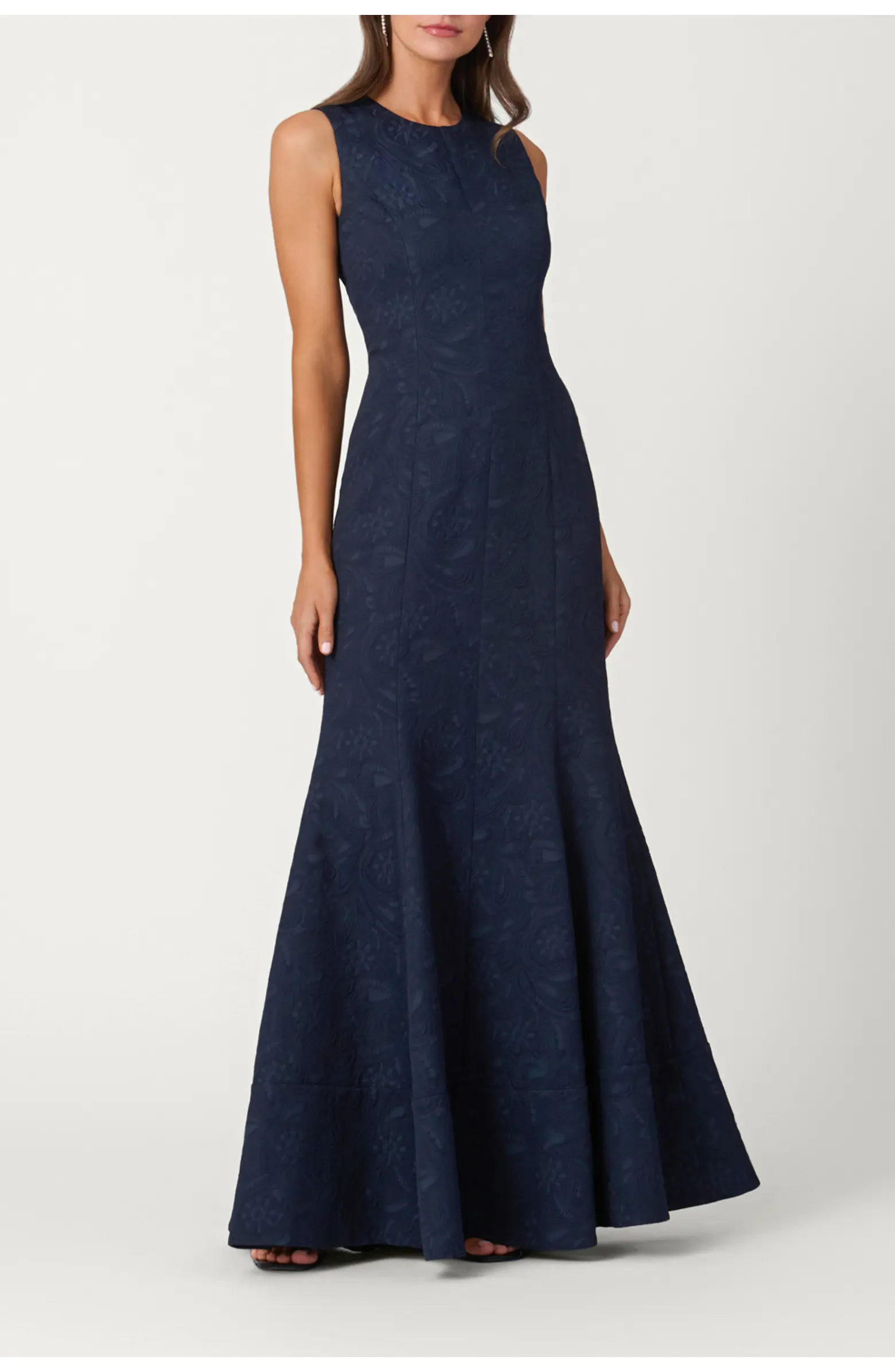 Midnight Paisley Jacquard Wilson Dress