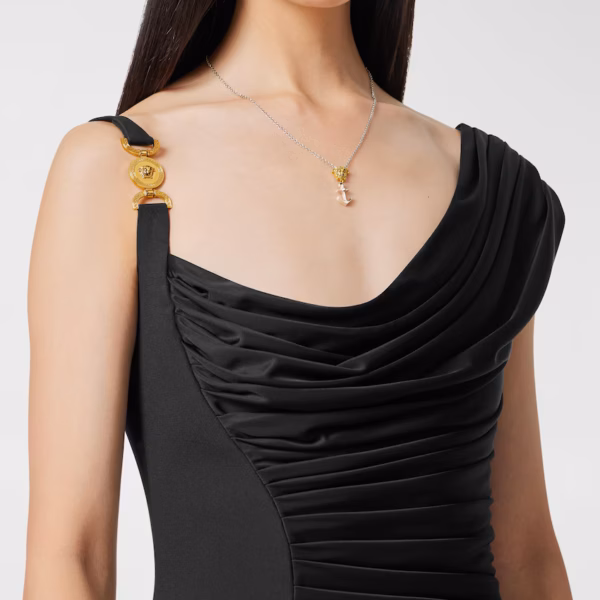 Envers-Satin Crêpe Draped Mini Dress